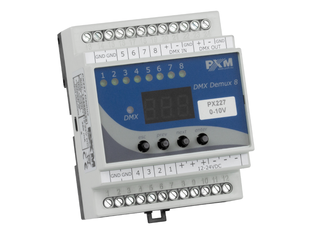 PX227 DMX/0-10V Interface
